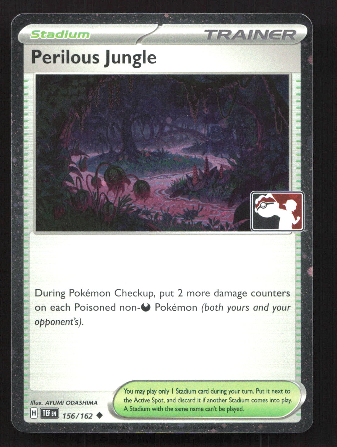 Perilous Jungle 156/162 Holo Uncommon Prize Pack Series Cards Pokemon LP
