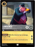 Lawrence - Jealous Manservant 186/204 Uncommon Rise of the Floodborn Lorcana NM