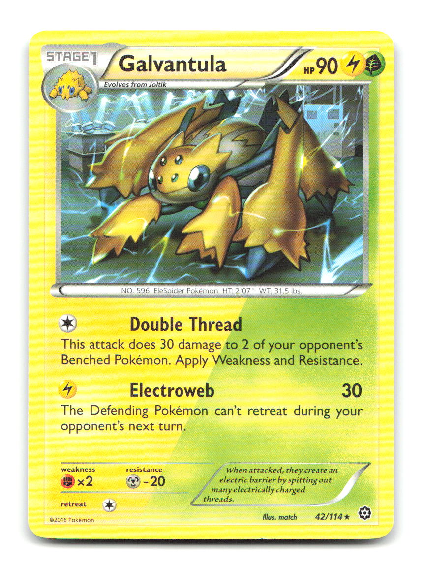 Galvantula 42/114 STS Pokemon MP