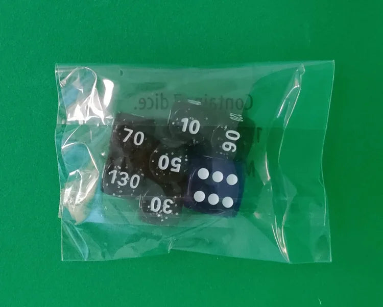 Pokemon TCG plastic Dice