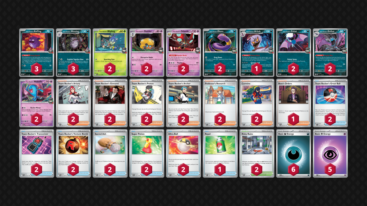 Team Rocket Theme Deck